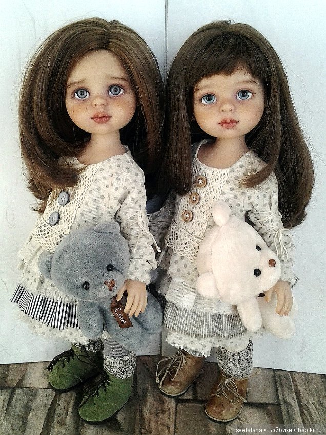 Андриана и Арсения. ООАК кукол Паола Рейна (фото 10)