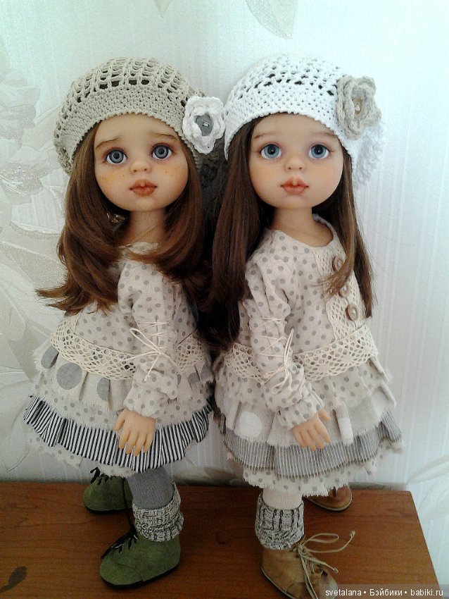 Андриана и Арсения. ООАК кукол Паола Рейна