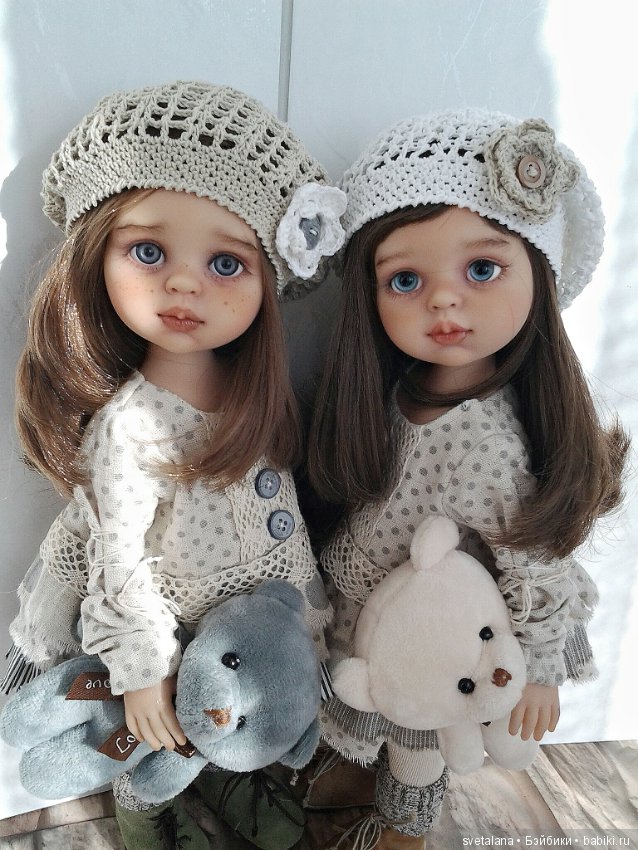 Андриана и Арсения. ООАК кукол Паола Рейна