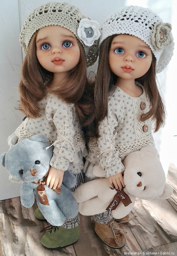 Андриана и Арсения. ООАК кукол Паола Рейна