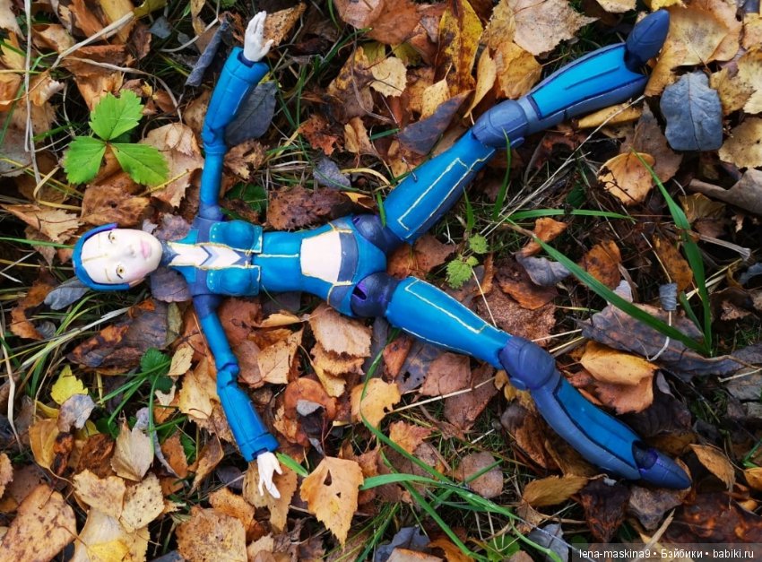 Ноона, неземная девушка — Авторские шарнирные куклы своими руками: лепка