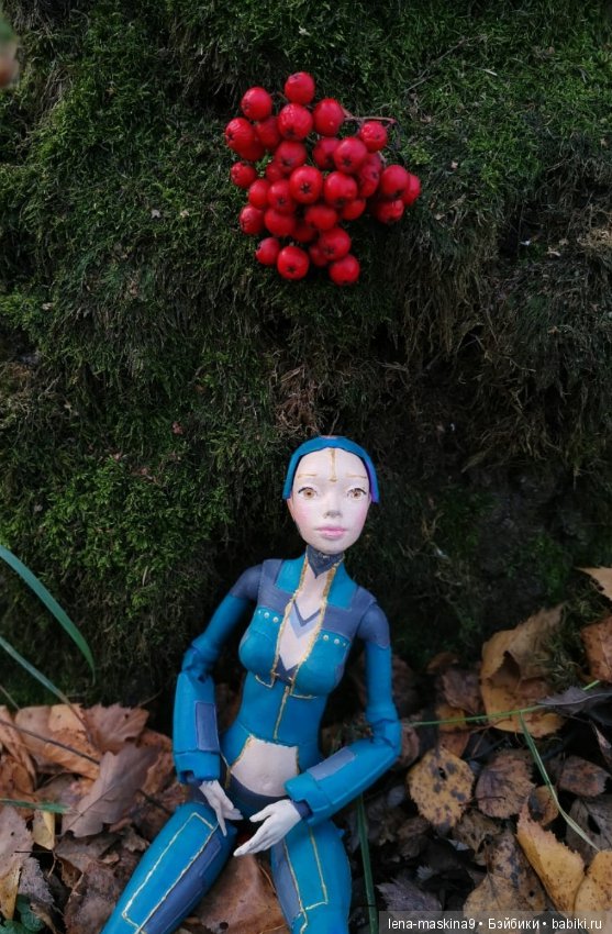 Ноона, неземная девушка — Авторские шарнирные куклы своими руками: лепка