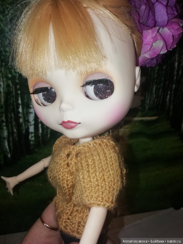 Небольшой кастом Блайз — Разные шарнирные куклы (не БЖД): редкие (фото 3)