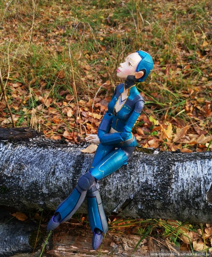 Ноона, неземная девушка — Авторские шарнирные куклы своими руками: лепка