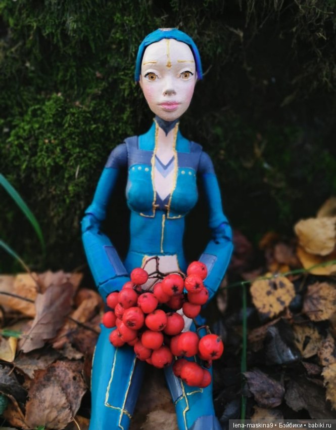 Ноона, неземная девушка — Авторские шарнирные куклы своими руками: лепка