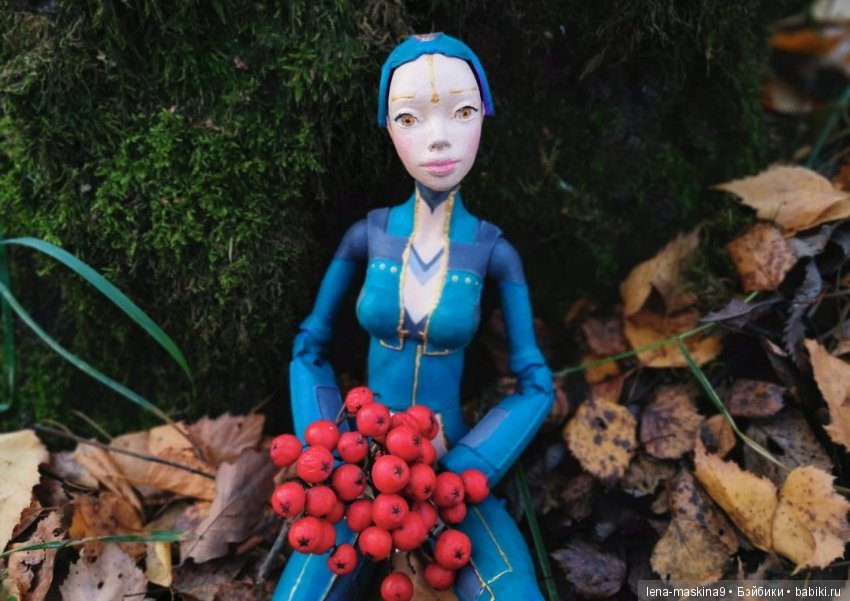 Ноона, неземная девушка — Авторские шарнирные куклы своими руками: лепка