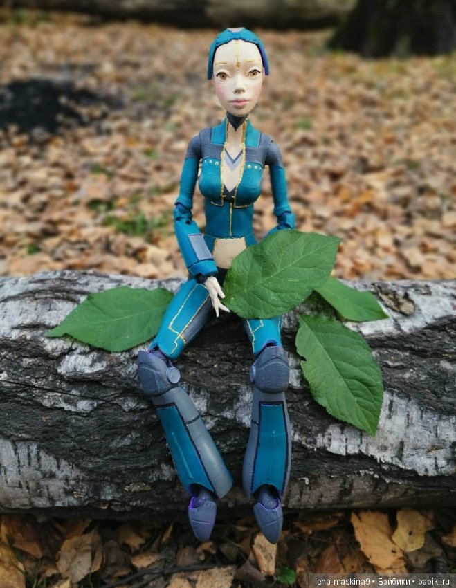 Ноона, неземная девушка — Авторские шарнирные куклы своими руками: лепка