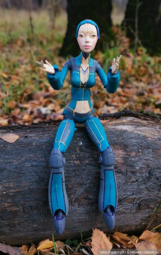 Ноона, неземная девушка — Авторские шарнирные куклы своими руками: лепка