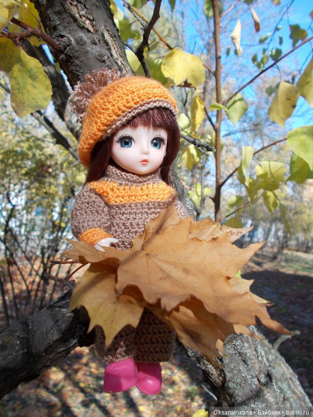 Заглянула осень в сад — Птицы улетели. За окном с утра шуршат Жёлтые метели (фото 4)