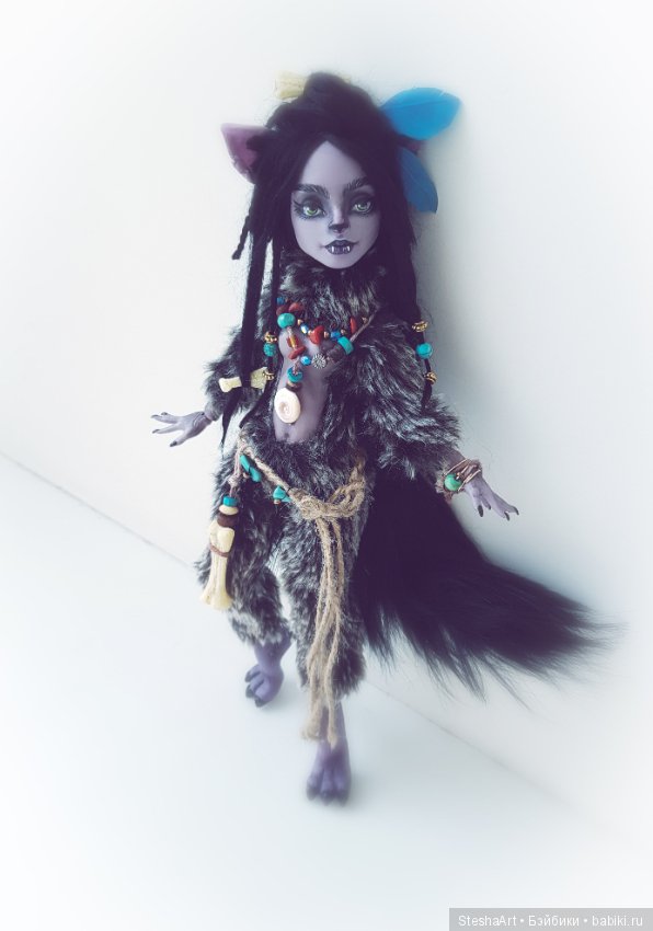 Девчонка волк-оборотень. ООАК Марисоль от МХ