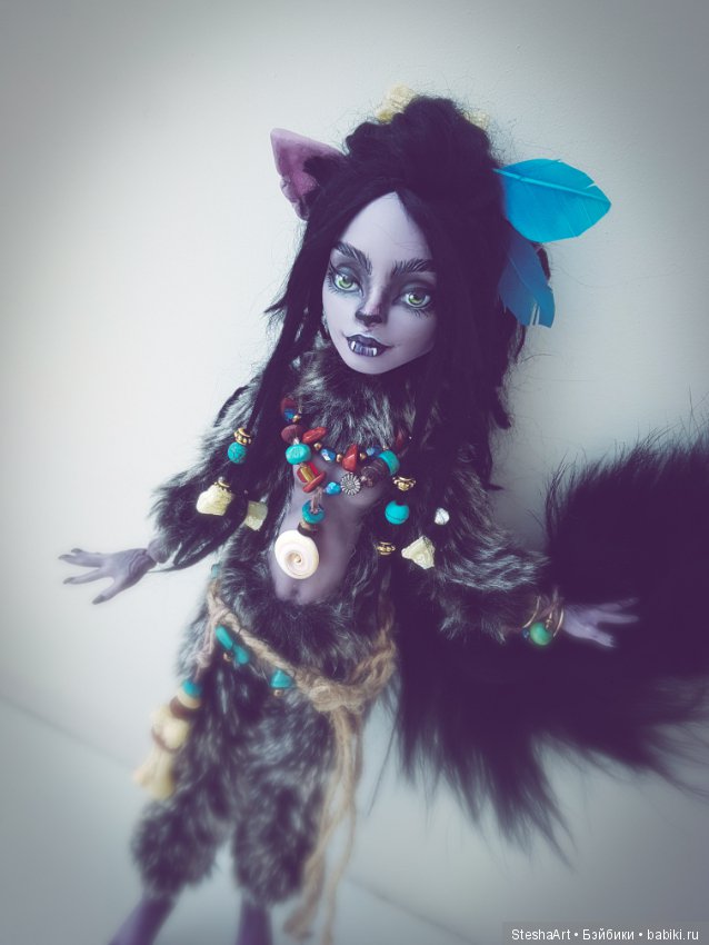 Девчонка волк-оборотень. ООАК Марисоль от МХ (фото 3)