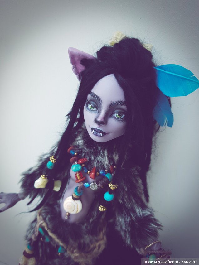 Девчонка волк-оборотень. ООАК Марисоль от МХ (фото 2)