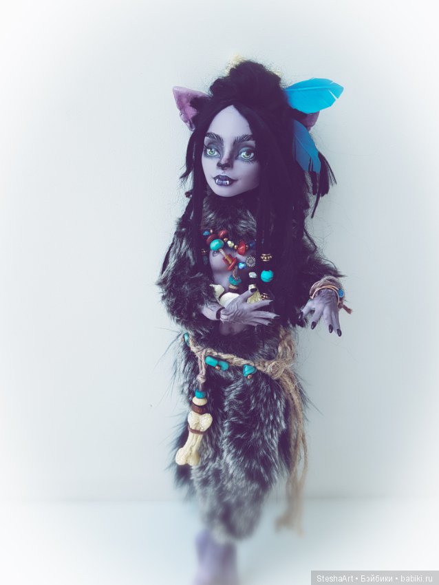 Девчонка волк-оборотень. ООАК Марисоль от МХ (фото 5)