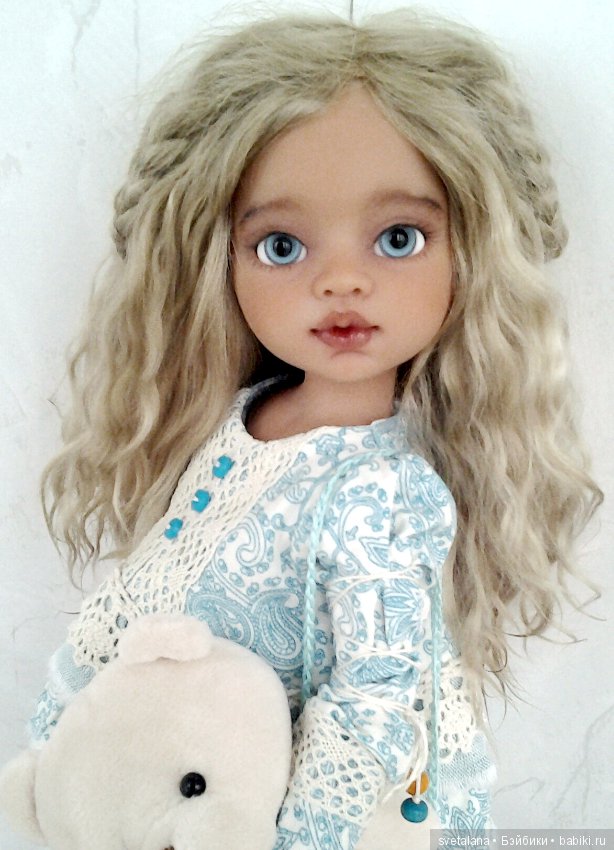 Моя мятная малышка. ООАК куколки Антонио Хуан