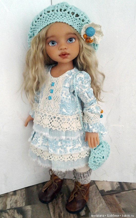 Моя мятная малышка. ООАК куколки Антонио Хуан (фото 10)
