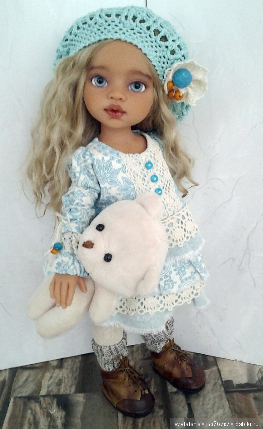 Моя мятная малышка. ООАК куколки Антонио Хуан