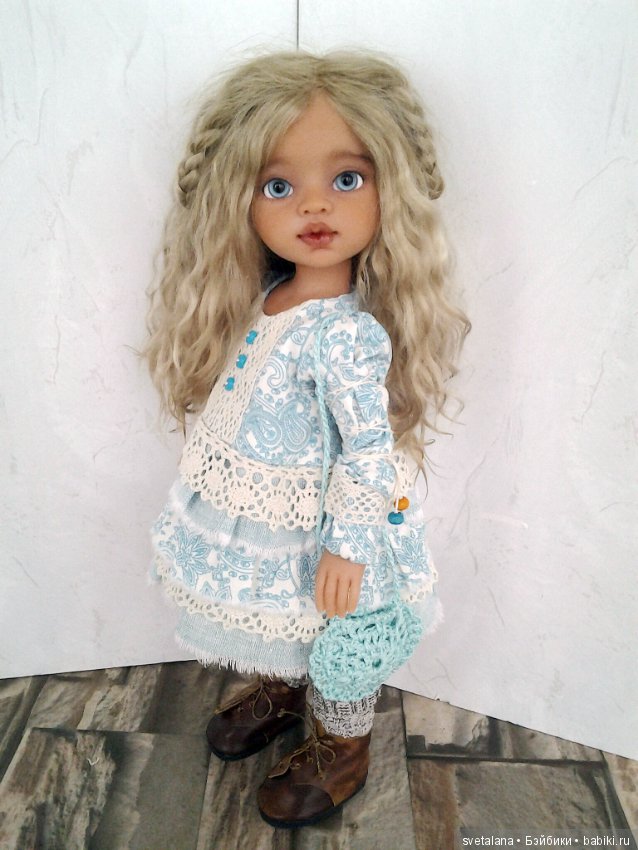 Моя мятная малышка. ООАК куколки Антонио Хуан (фото 7)
