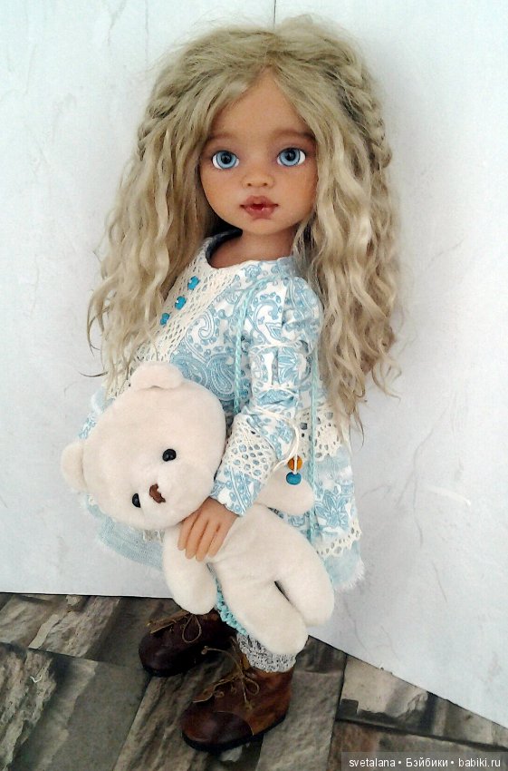Моя мятная малышка. ООАК куколки Антонио Хуан
