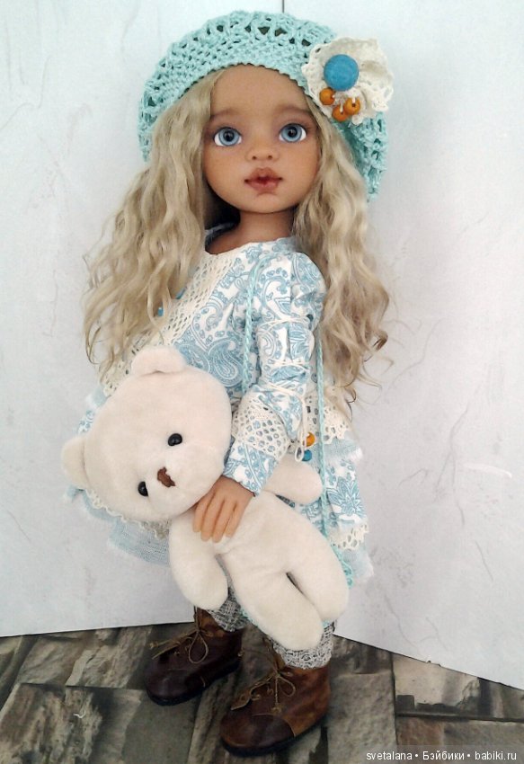 Моя мятная малышка. ООАК куколки Антонио Хуан (фото 9)