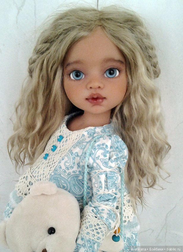 Моя мятная малышка. ООАК куколки Антонио Хуан (фото 8)