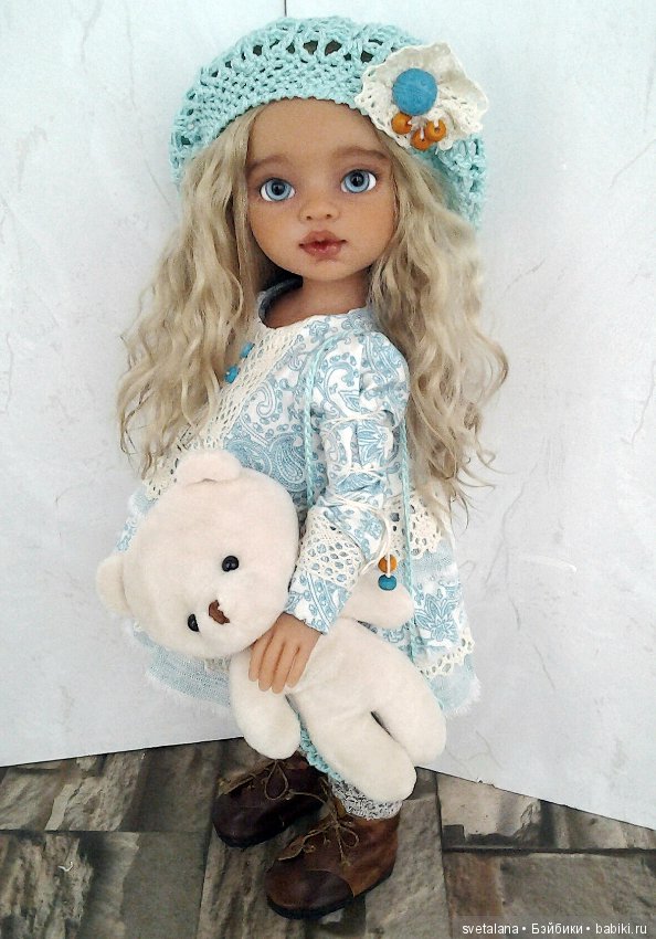 Моя мятная малышка. ООАК куколки Антонио Хуан (фото 5)
