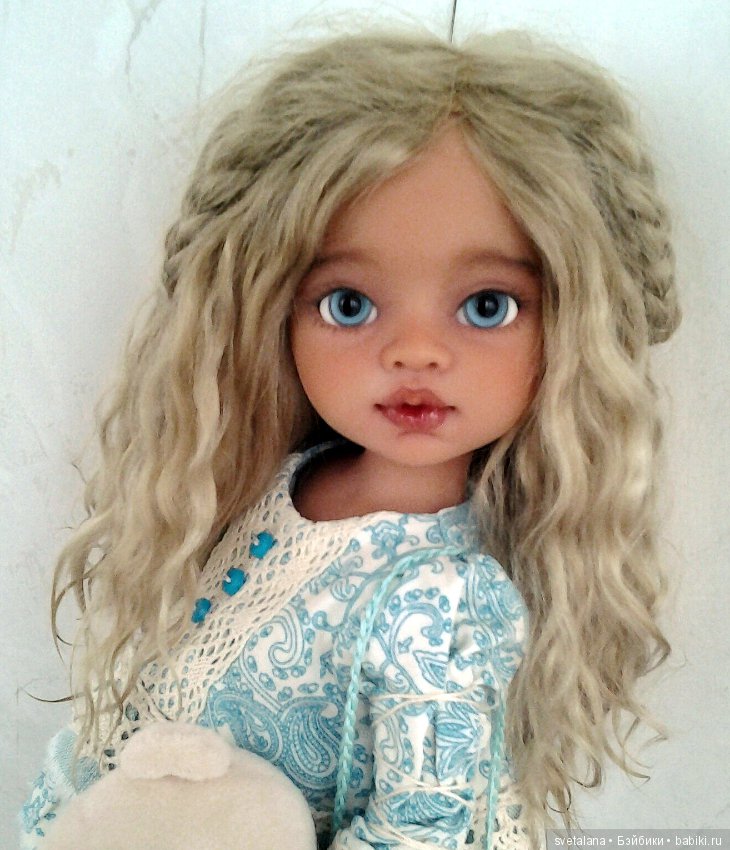 Моя мятная малышка. ООАК куколки Антонио Хуан