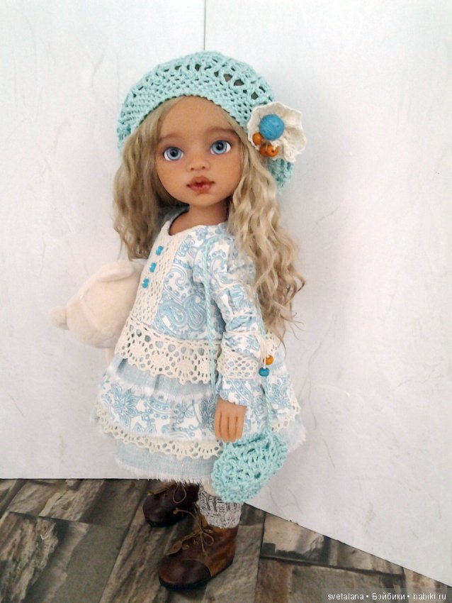 Моя мятная малышка. ООАК куколки Антонио Хуан (фото 6)
