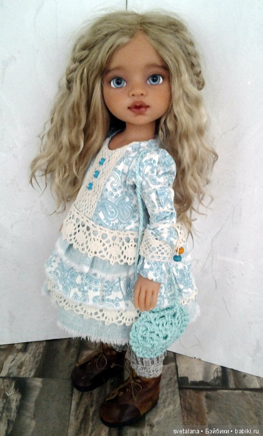 Моя мятная малышка. ООАК куколки Антонио Хуан