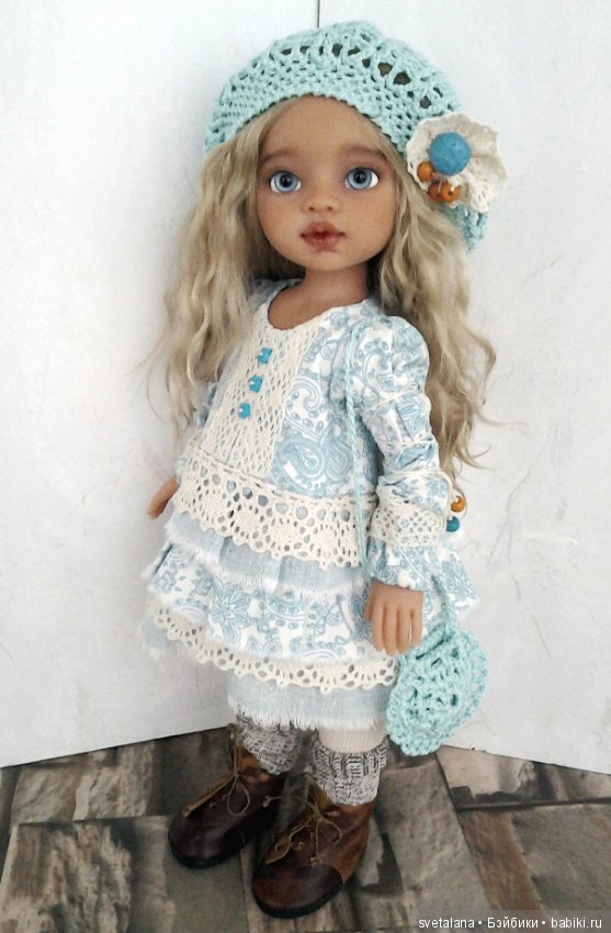 Моя мятная малышка. ООАК куколки Антонио Хуан (фото 4)