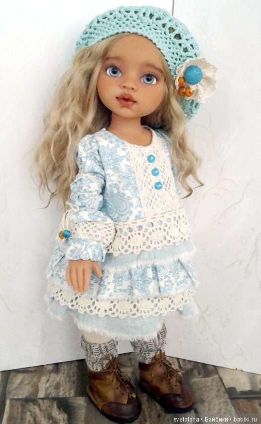 Моя мятная малышка. ООАК куколки Антонио Хуан (фото 2)