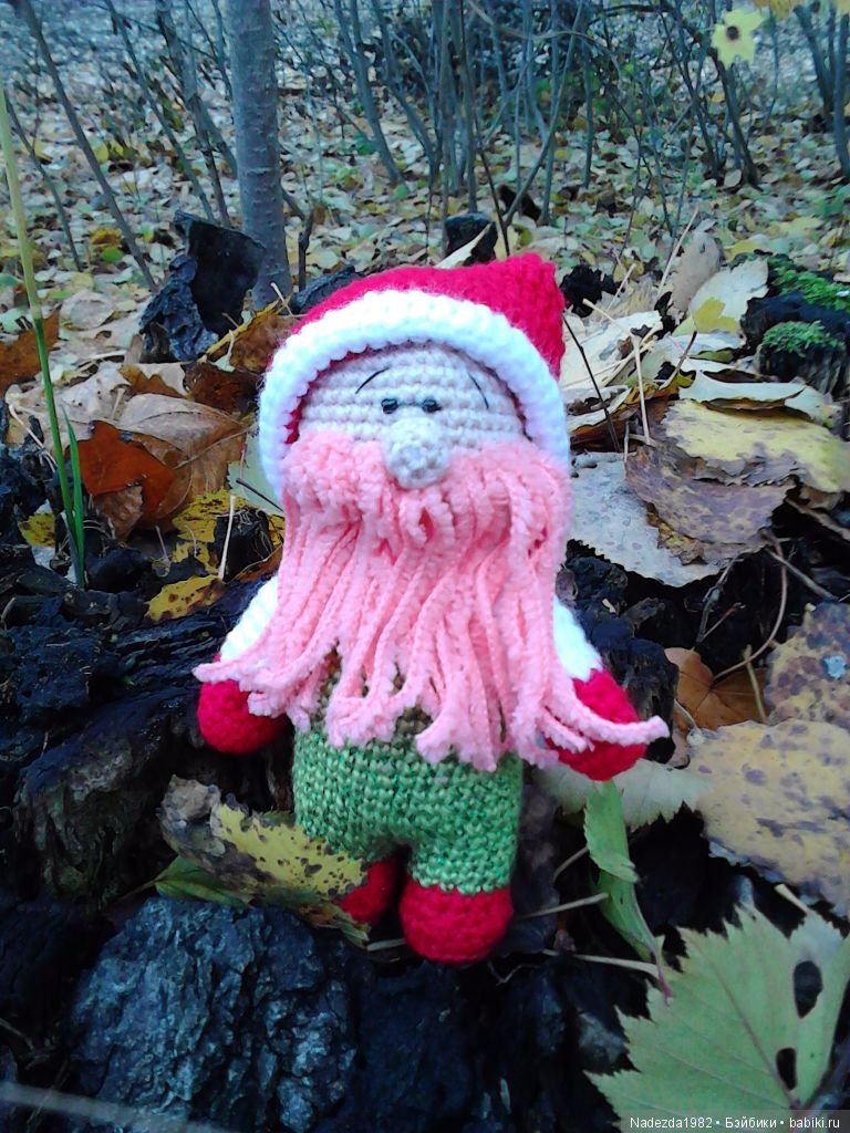 Рождественский гном — Вязаные игрушки и амигуруми: крючком (фото 7)