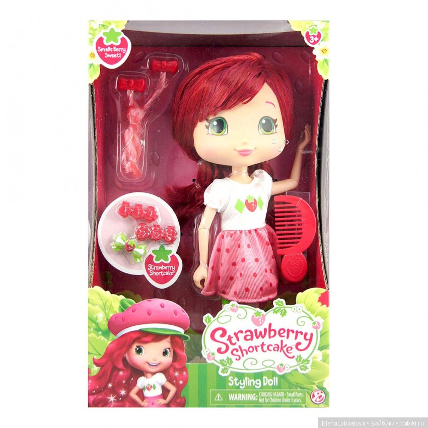 Обзор на Strawberry Shortcake Шарлотта Земляничка Лимонка (фото 2)
