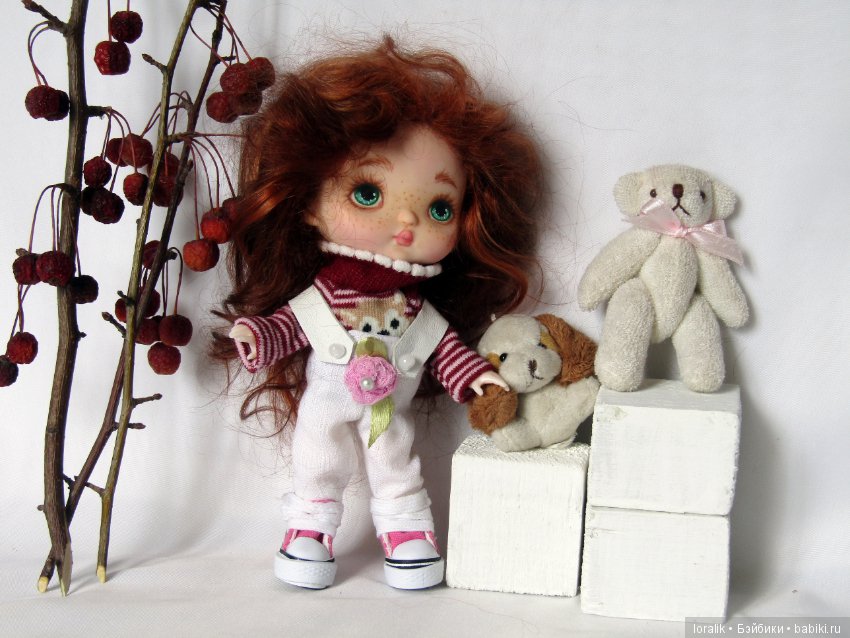 Рыжик Кнопка — ООАК и репейнт игровых кукол: Bratz (фото 4)