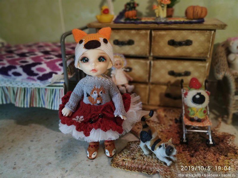 Моя Кристюша в костюмах животных