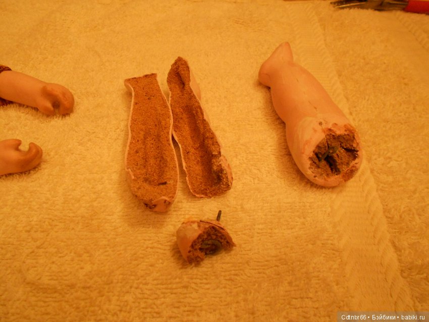 Реставрация антикварного малыша Ichimatsu ningyо + выполняю обещание: Упаковка посылки (фото 6)