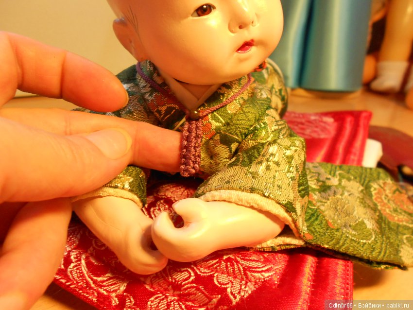 Реставрация антикварного малыша Ichimatsu ningyо + выполняю обещание: Упаковка посылки