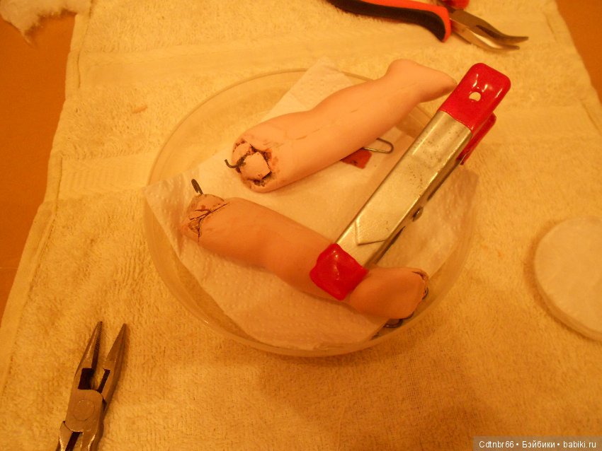 Реставрация антикварного малыша Ichimatsu ningyо + выполняю обещание: Упаковка посылки (фото 10)