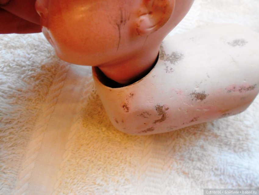 Реставрация антикварного малыша Ichimatsu ningyо + выполняю обещание: Упаковка посылки