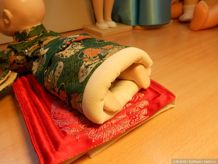 Реставрация антикварного малыша Ichimatsu ningyо + выполняю обещание: Упаковка посылки