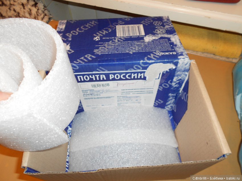 Реставрация антикварного малыша Ichimatsu ningyо + выполняю обещание: Упаковка посылки