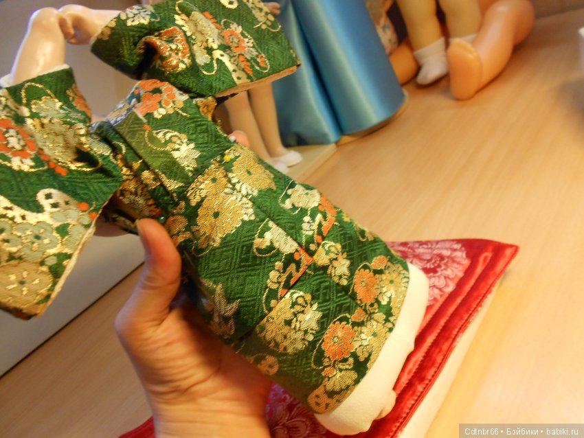 Реставрация антикварного малыша Ichimatsu ningyо + выполняю обещание: Упаковка посылки