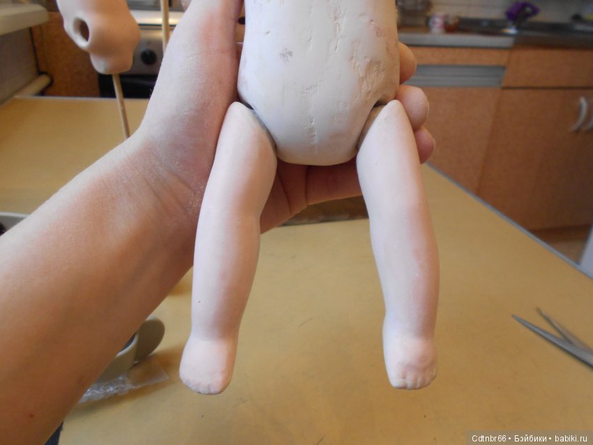 Реставрация антикварного малыша Ichimatsu ningyо + выполняю обещание: Упаковка посылки