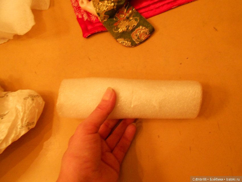 Реставрация антикварного малыша Ichimatsu ningyо + выполняю обещание: Упаковка посылки