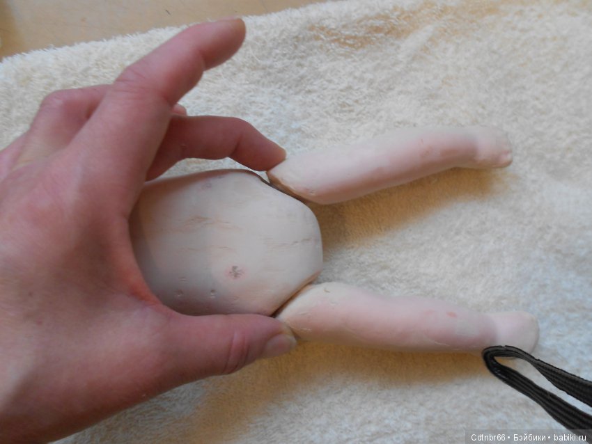 Реставрация антикварного малыша Ichimatsu ningyо + выполняю обещание: Упаковка посылки