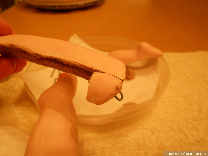 Реставрация антикварного малыша Ichimatsu ningyо + выполняю обещание: Упаковка посылки (фото 9)