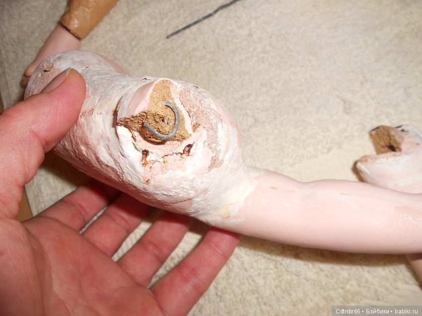 Реставрация антикварного малыша Ichimatsu ningyо + выполняю обещание: Упаковка посылки (фото 3)