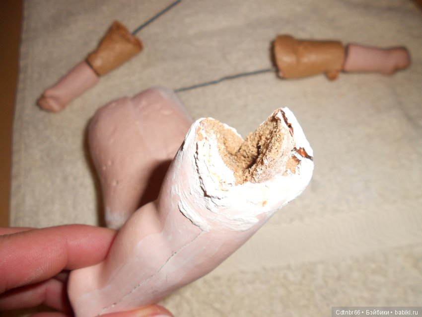 Реставрация антикварного малыша Ichimatsu ningyо + выполняю обещание: Упаковка посылки (фото 4)