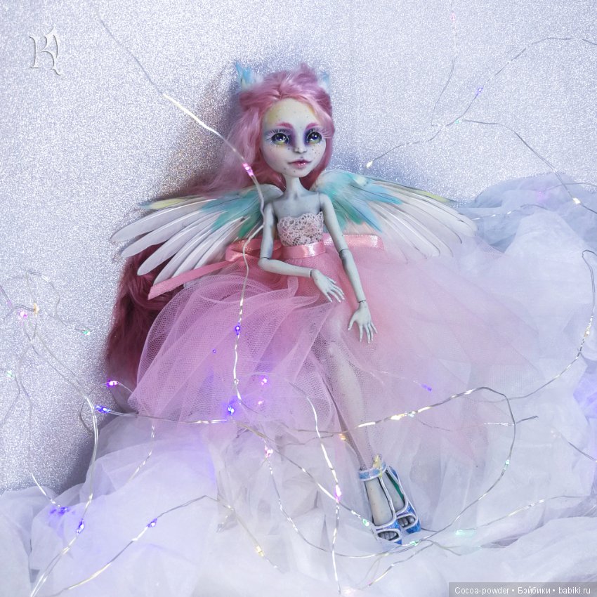 ООАК рассветный ангел — ООАК Monster High и Ever After High: репейнт (фото 3)