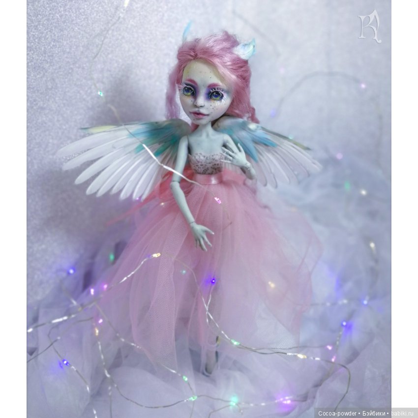 ООАК рассветный ангел — ООАК Monster High и Ever After High: репейнт (фото 2)
