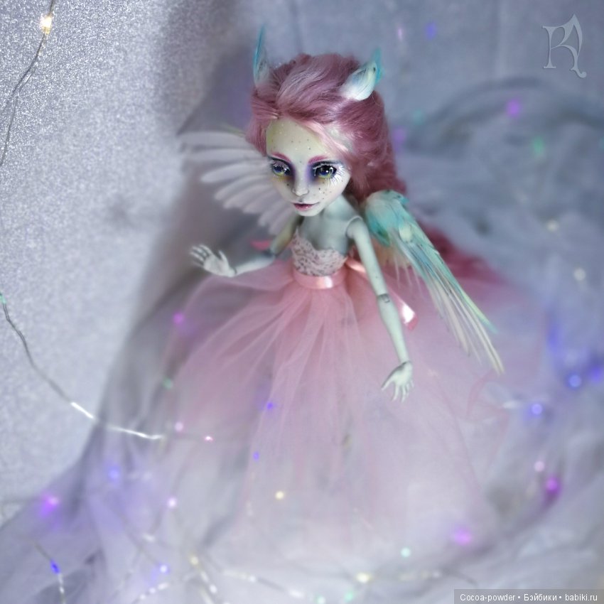 ООАК рассветный ангел — ООАК Monster High и Ever After High: репейнт (фото 9)